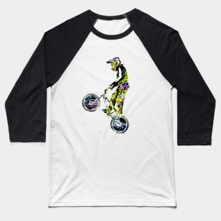 bmx race Baseball T-Shirt